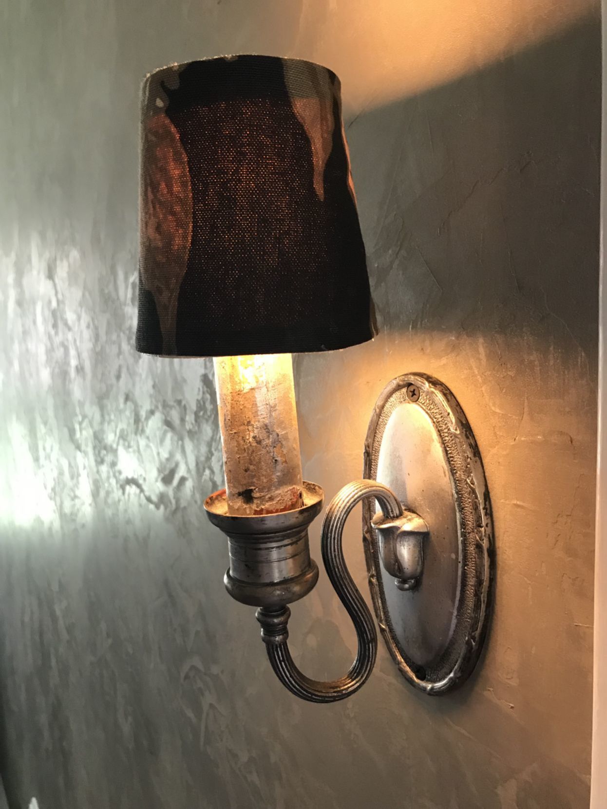 A wall sconce